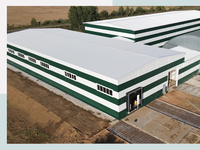 Строительство овощехранилищ в Дивногорске