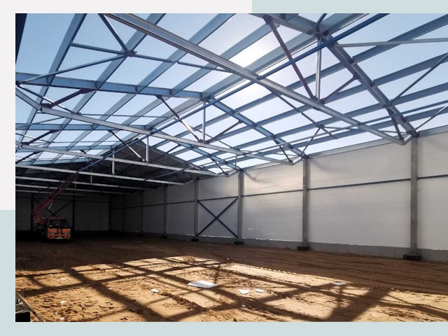 Строительство сенохранилищ в Дивногорске