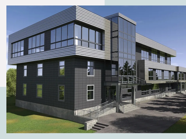 Административные здания в Дивногорске