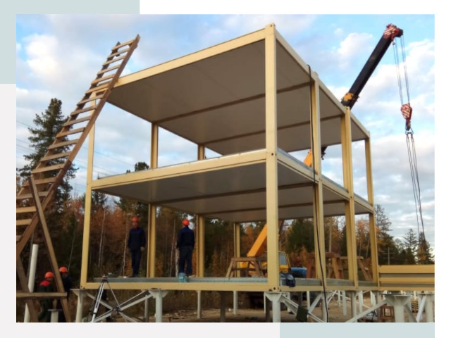 Строительство модульных здания Дивногорск