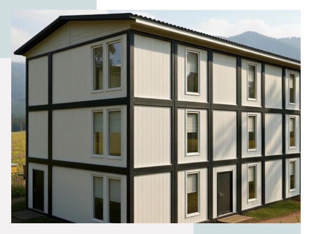 Модульные общежития в Дивногорске