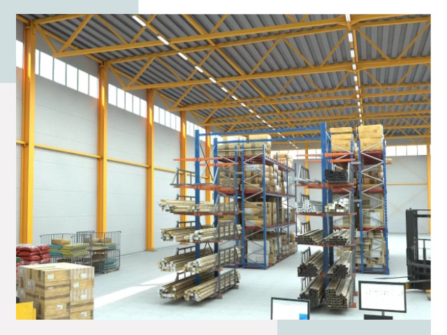 Типовые ангары в Дивногорске