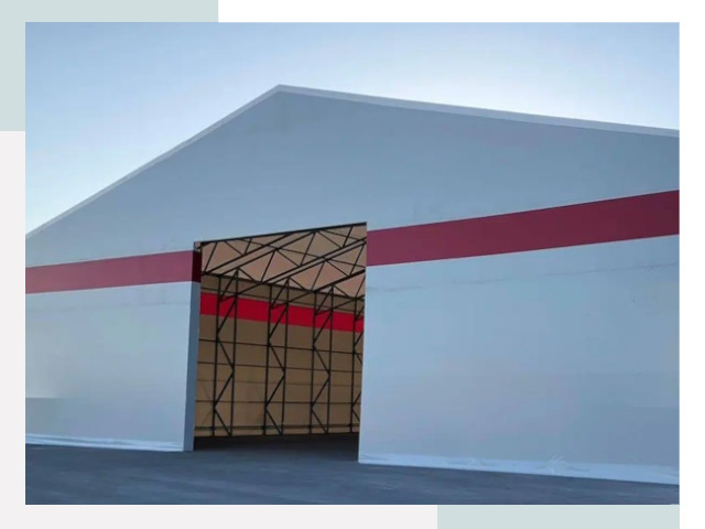 Быстровозводимые ангары в Дивногорске