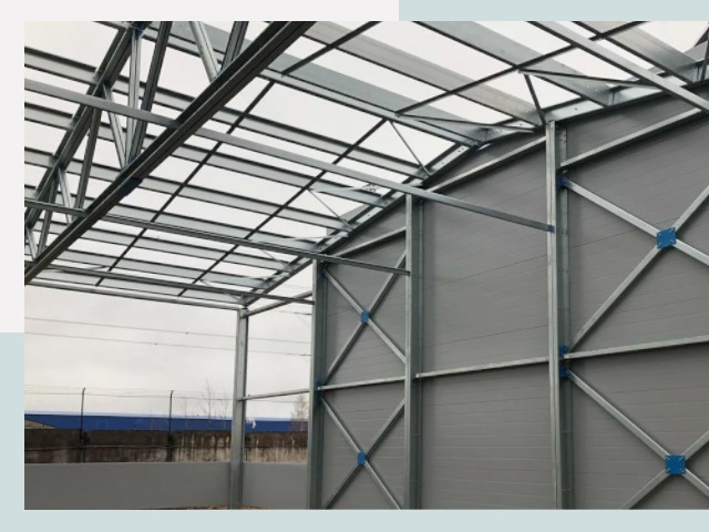 Каркасные ангары от СтальСтрой-Двн по цене от 607 руб.