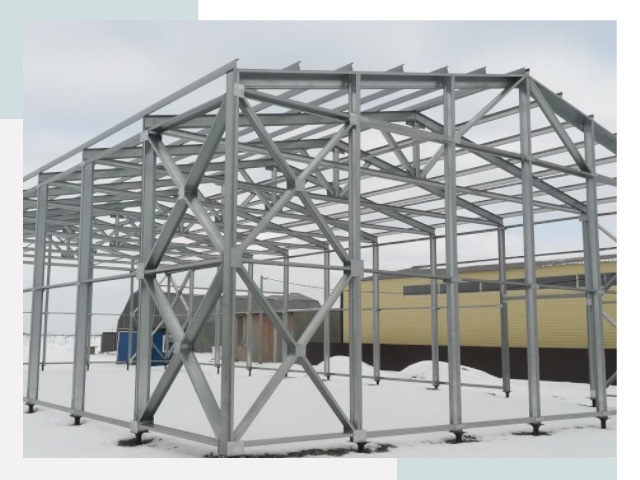 Каркасные ангары в Дивногорске