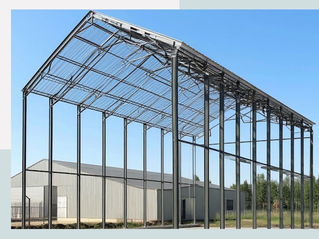 Прямо стенные ангары от СтальСтрой-Двн по цене 607 руб.