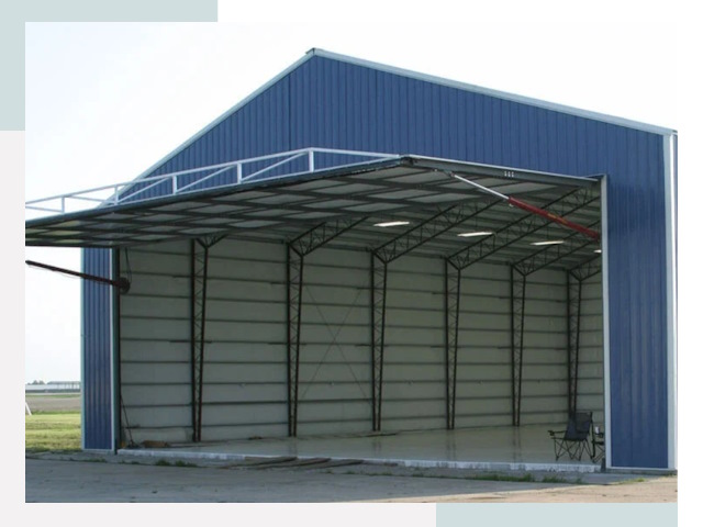 Прямо стенные ангары в Дивногорске