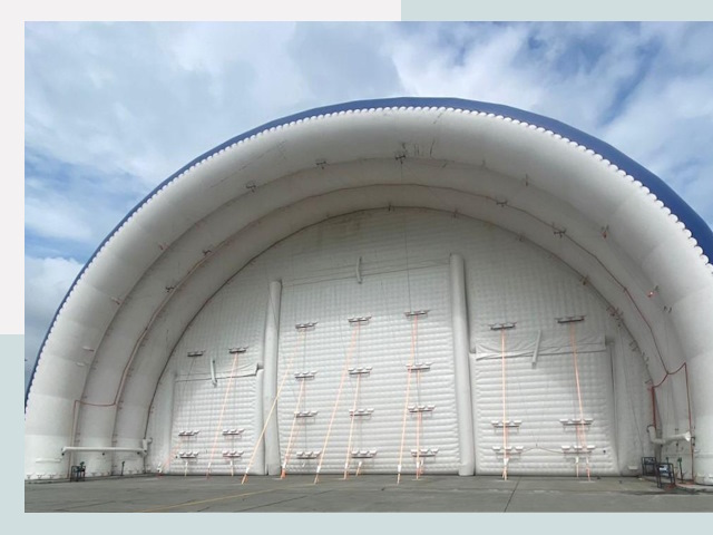 Пневмокаркасные ангары от СтальСтрой-Двн по цене от 607 руб.