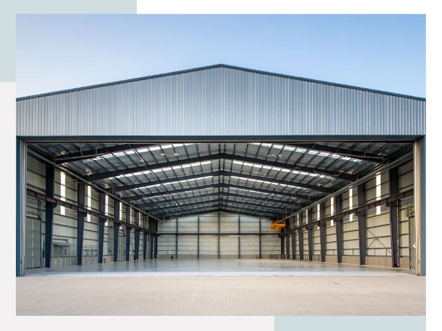 Большие ангары в Дивногорске