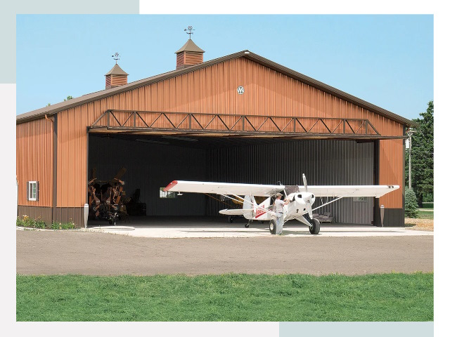 Ангары для самолетов в Дивногорске