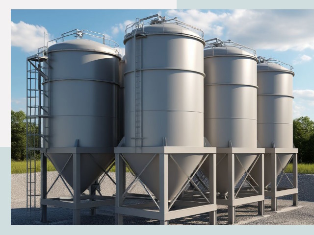 Металлические силосы от СтальСтрой-Двн по цене 607 руб.