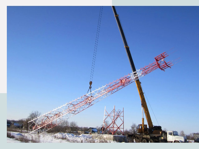 Строительство башен связи в Дивногорске от 607 руб.