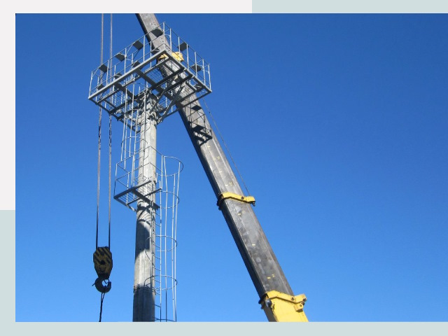 Монтаж осветительных мачт в Дивногорск от 607 руб.