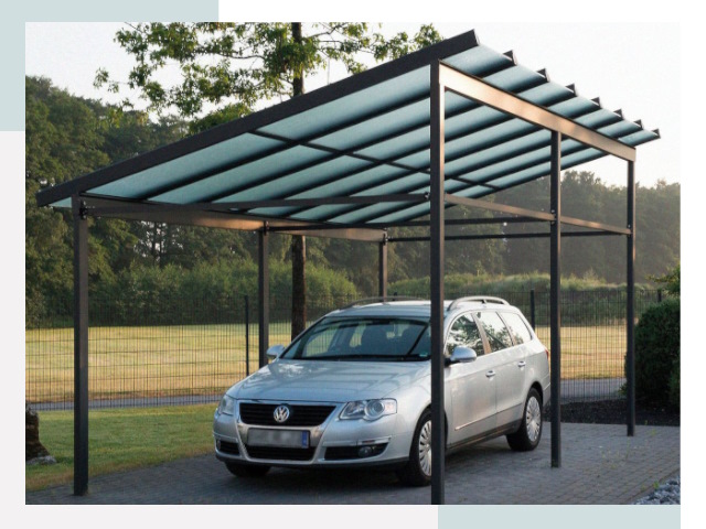 Навесы для автомобилей в Дивногорске