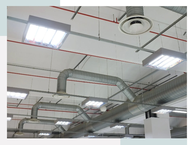 Вентиляция ангаров в Дивногорске