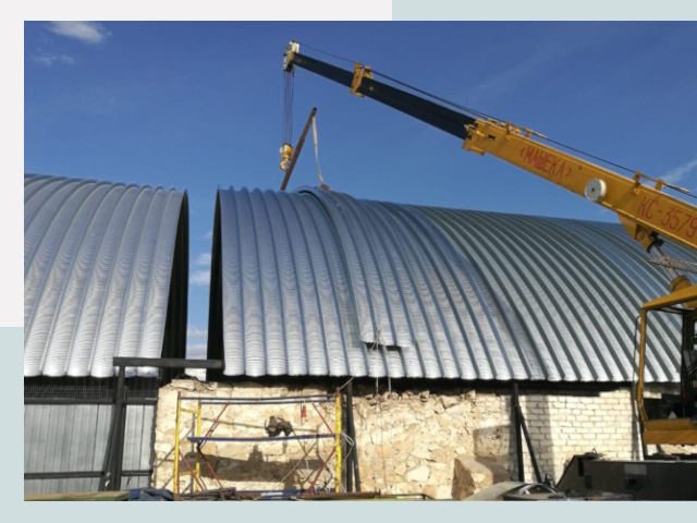 Реконструкция ангаров в Дивногорске от 607 руб.